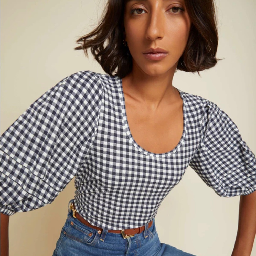 Nation LTD Nigella Scoop Neck Small